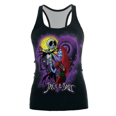 Spooky Halloween O-Neck Cami Top – Perfect for Chilling Vibes