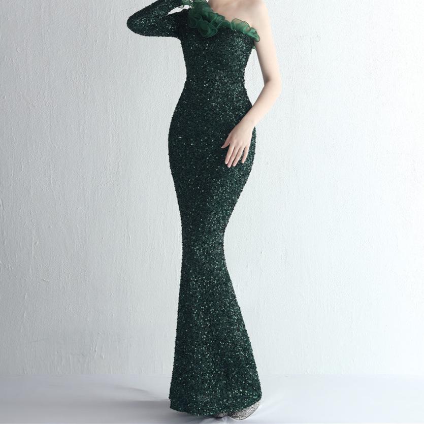 Dorothea Sequined Banquet Evening Maxi Dresses - Hot fashionista