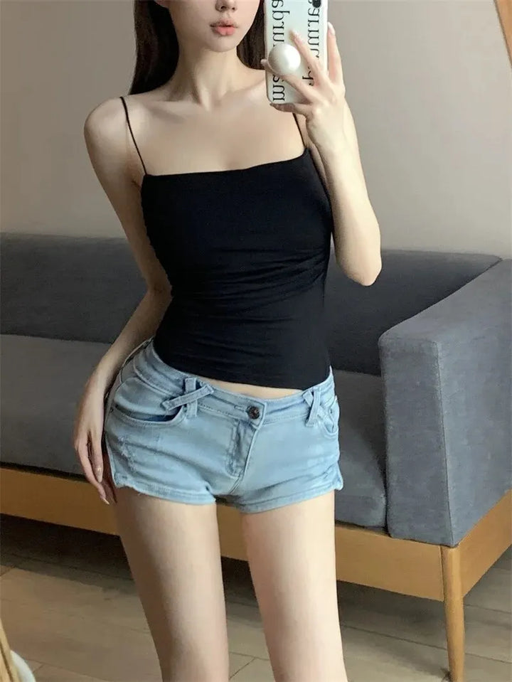 cute thin strap Tops