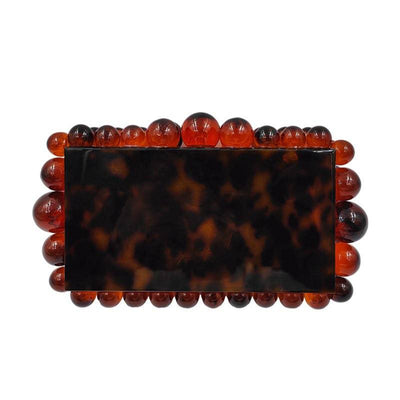 Women Clear Acrylic Box Evening Clutch Bag