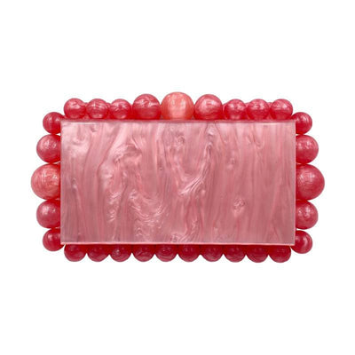 Women Clear Acrylic Box Evening Clutch Bag