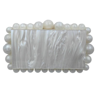 Women Clear Acrylic Box Evening Clutch Bag