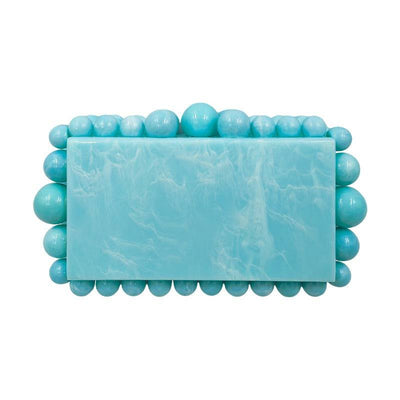 Women Clear Acrylic Box Evening Clutch Bag