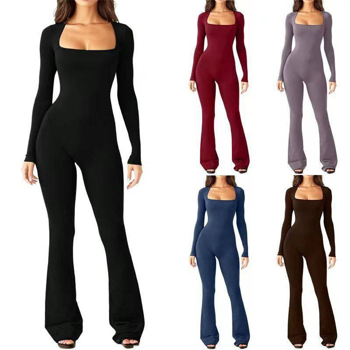 Narla long sleeve jumpsuit - Hot fashionista