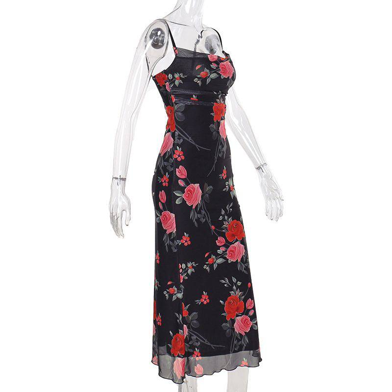 Amanda floral maxi dress