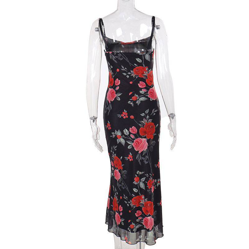 Amanda floral maxi dress