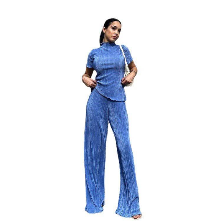 Mai High waisted comfy casual set - Hot fashionista