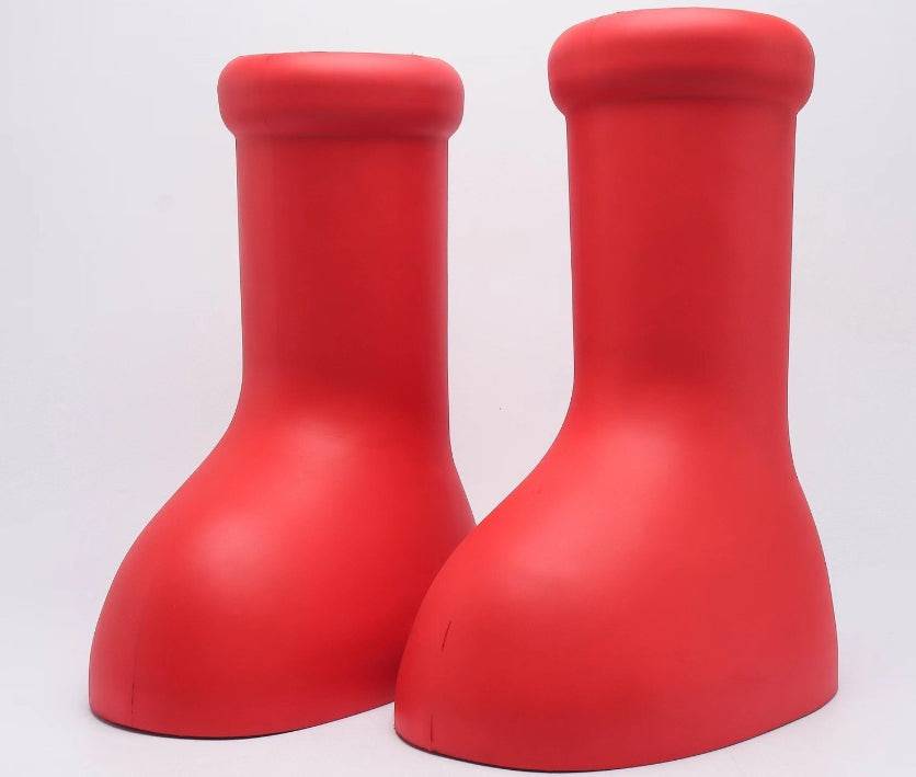 Astro Boy big red thick soled rain boots