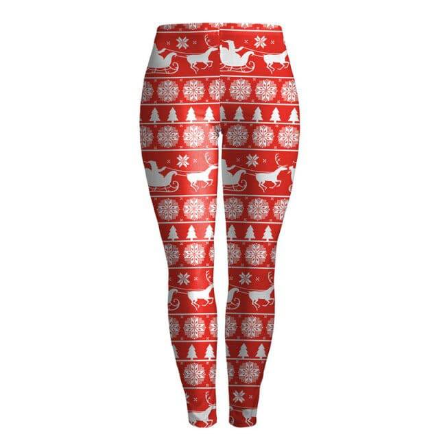 Women Christmas Leggings - Hot fashionista