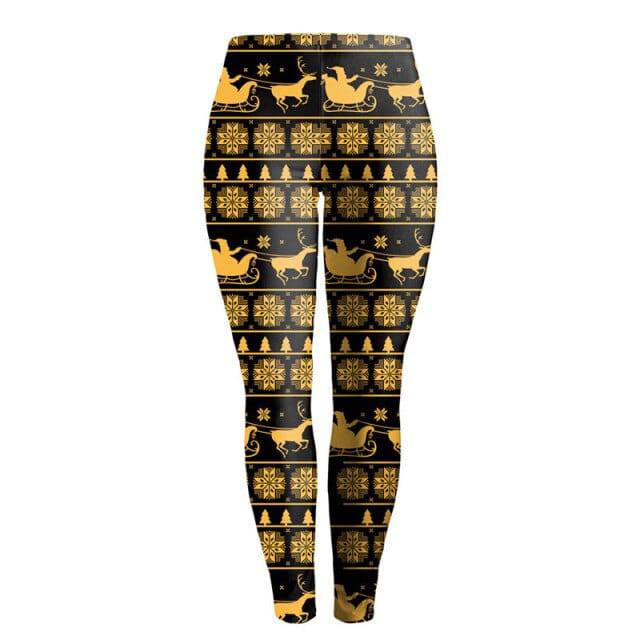 Women Christmas Leggings - Hot fashionista