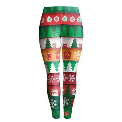 Leggings navideños para mujer 