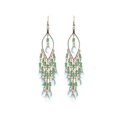 Temperament Bohemian exaggerated fashion droplet tassels long earrings for women's accessories - Hot fashionista