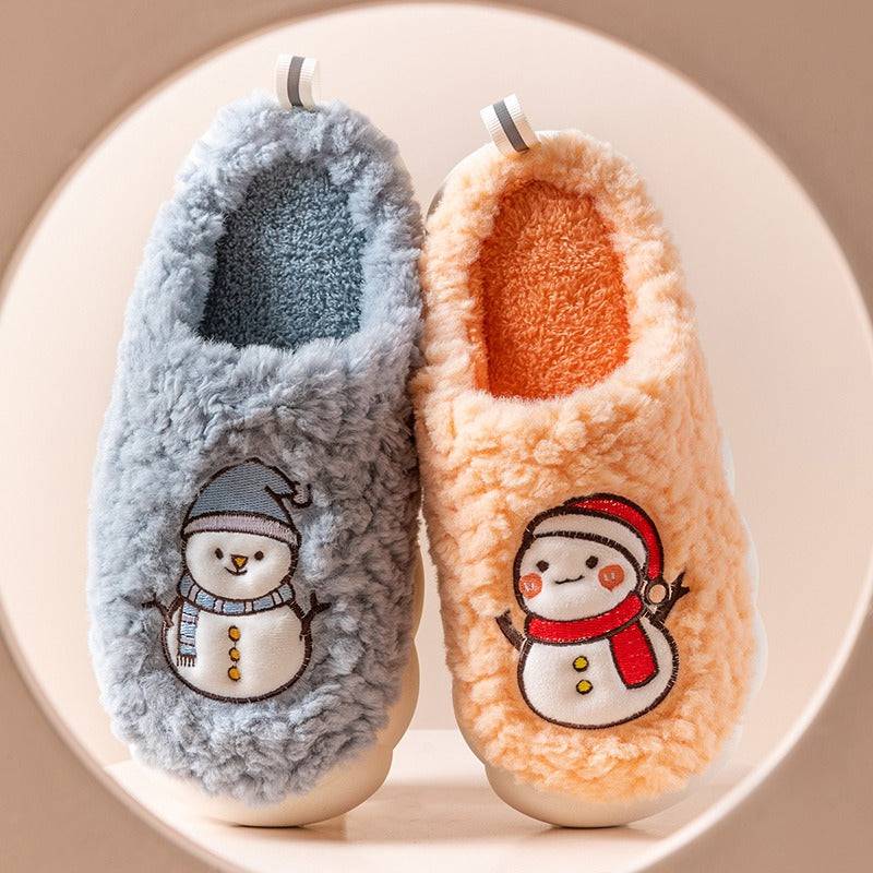 Cute Snowman Slippers Thick-Soled Anti-slip - Hot fashionista