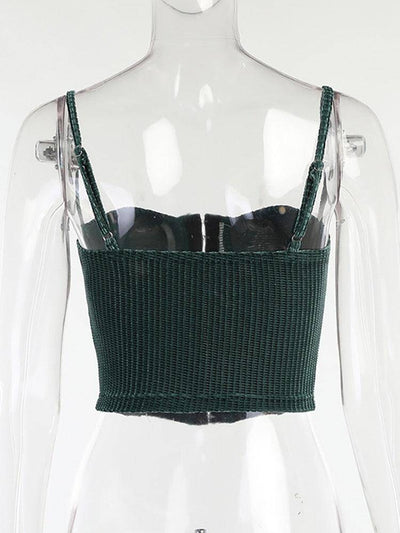 Yasmin Corduroy Corset Top