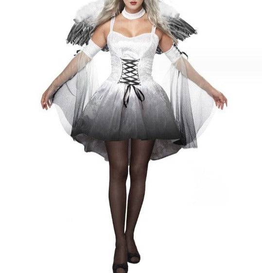 Emersyn Evil Ghost Bride Fancy Dress Outfit Costume - Hot fashionista