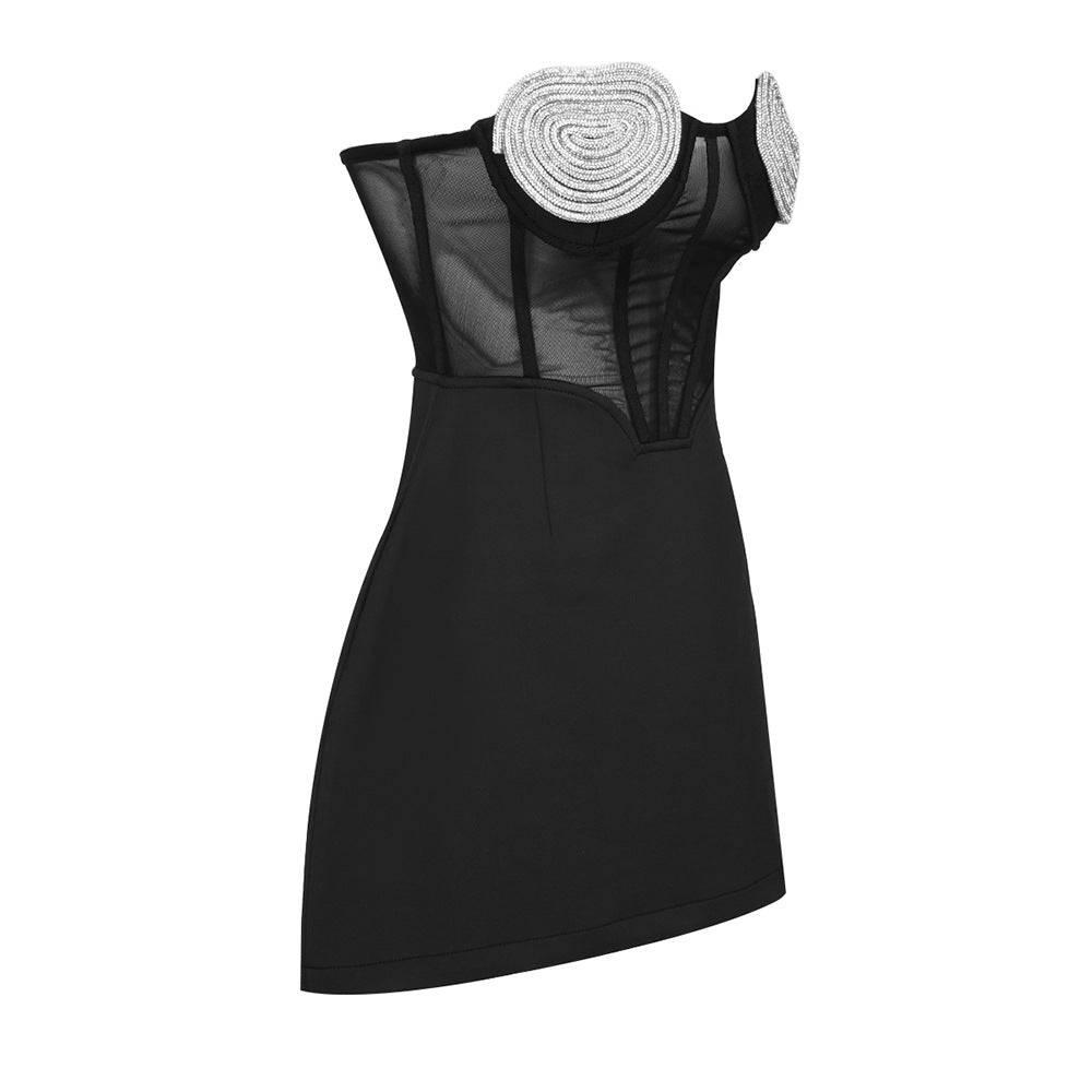 Pia Crystal Heart Dress - Hot fashionista