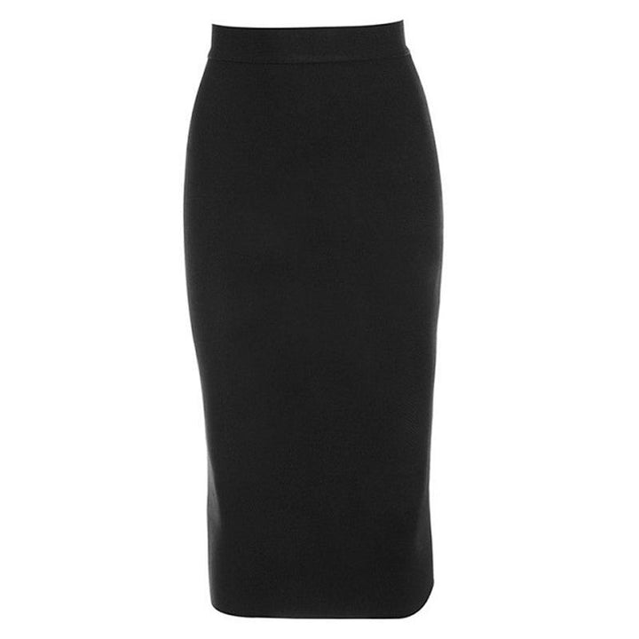 Joslyn Zipper Back Pencil Skirt - Hot fashionista