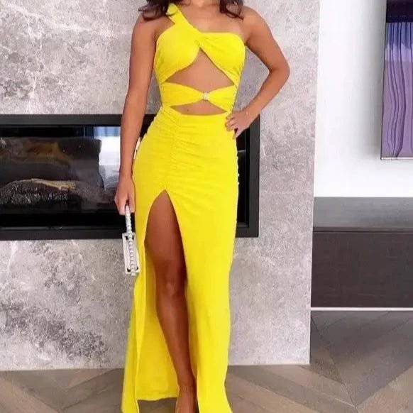 Carlin Sleeveless Whilst Contouring Maxi Dress - Hot fashionista