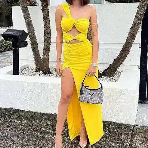 Carlin Sleeveless Whilst Contouring Maxi Dress - Hot fashionista