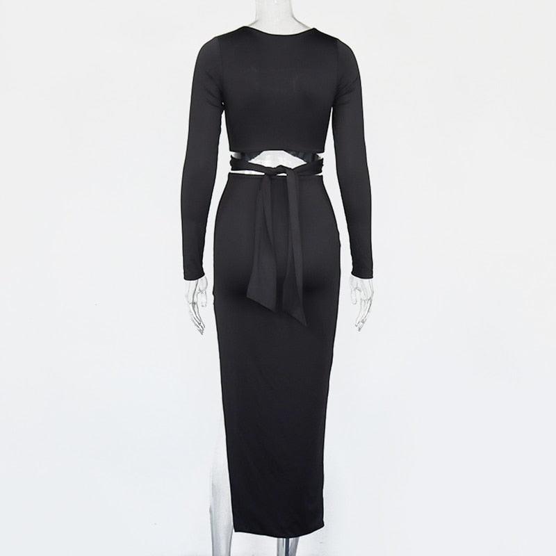 Kristen Rink Linked Solid Skirt Set