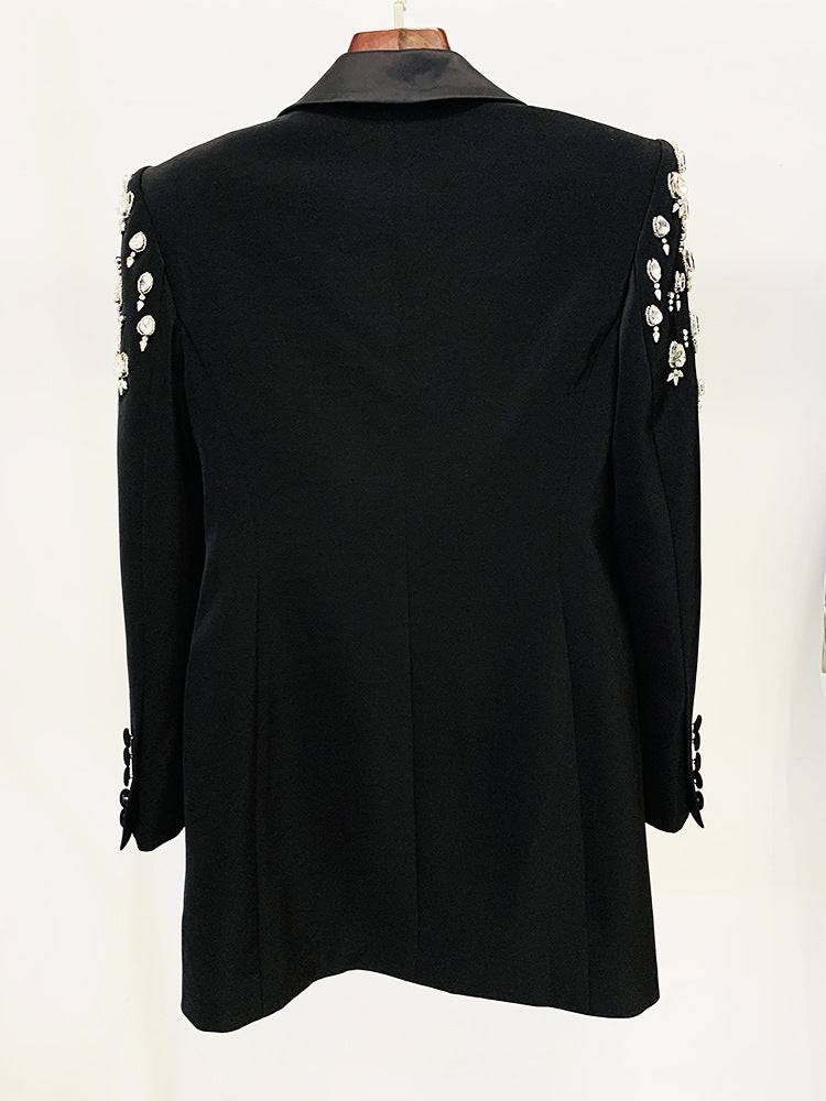 Bettina Beaded Long Blazer Dress