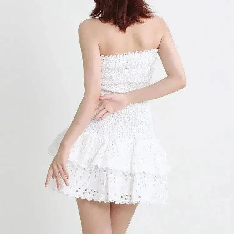 white mini dress www.hotfashionista.com