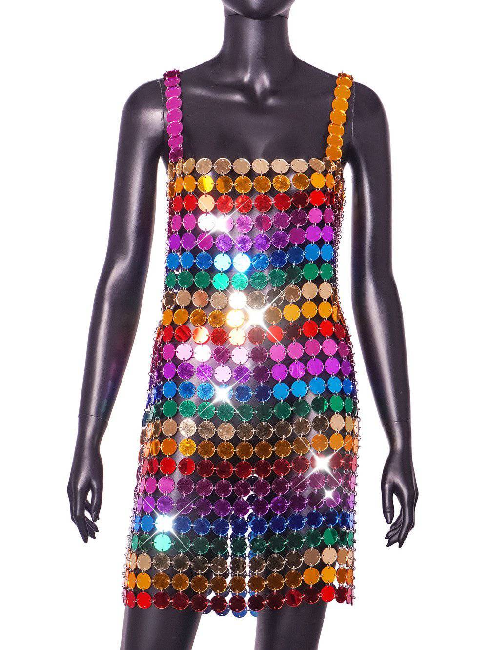 Bonnie Strappy Sequined Mini Dress - Hot fashionista