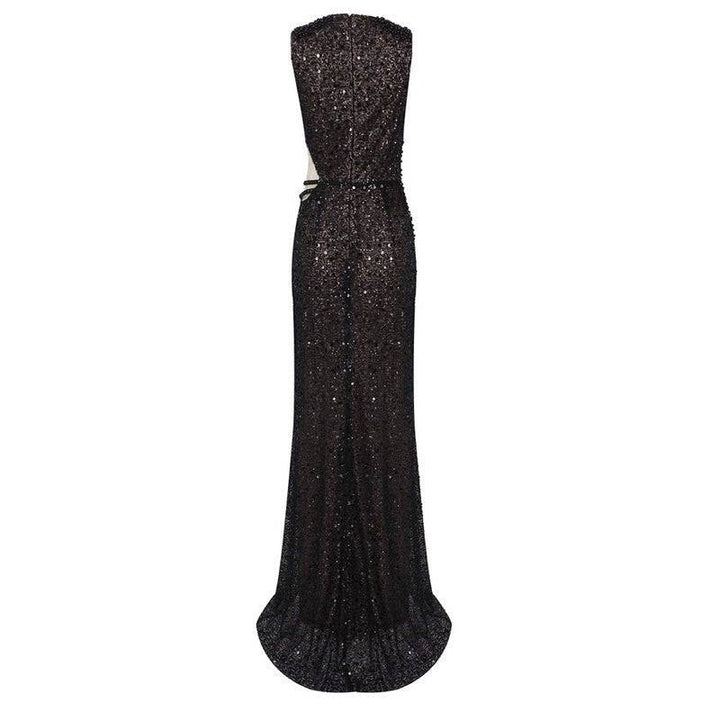 Bernadette Sleeveless Sequin Embellished Maxi Dress - Hot fashionista