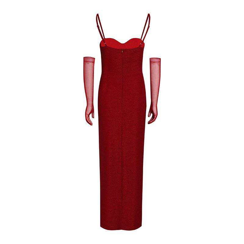 Jane Long Slit Backless Cocktail Dress - Hot fashionista