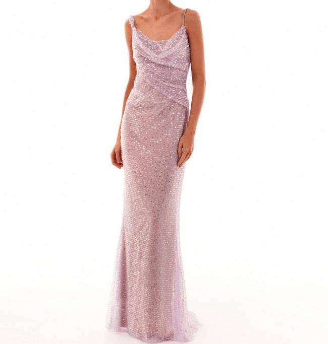 Kaye Ruched Sequins Maxi Dress - Hot fashionista