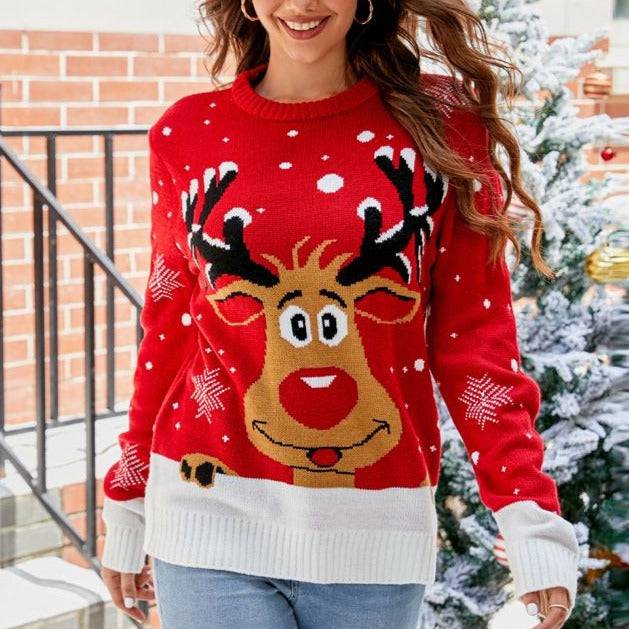 Maeve Knitted Rudolph Christmas - Hot fashionista