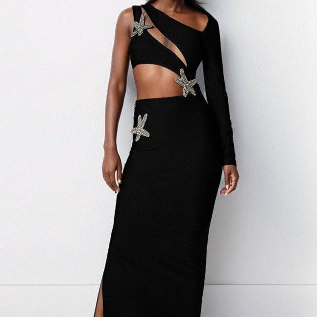 Molly Hollow Diamond Starfish Maxi Dress - Hot fashionista