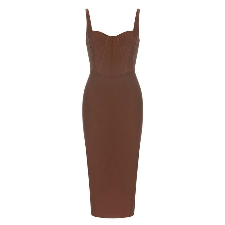 Everlee Sleeveless Corset Midi Dress - Hot fashionista