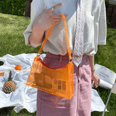 Bolso de hombro transparente Joan