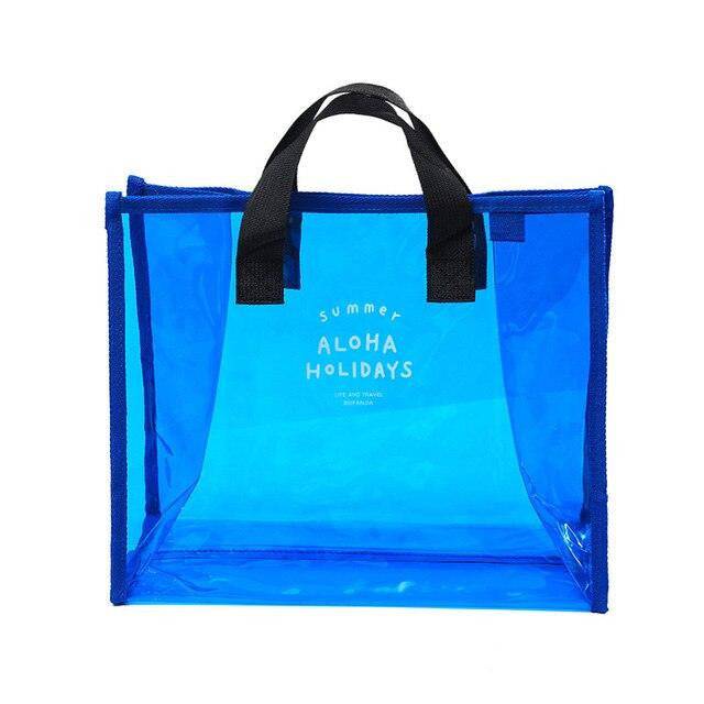 Isabel Transparent Beach Tote Bag - Hot fashionista