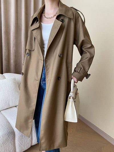 Trench-coat croisé coupe A de Patty 