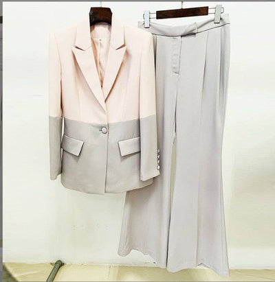 Conjunto de pantalón bicolor Maeve 