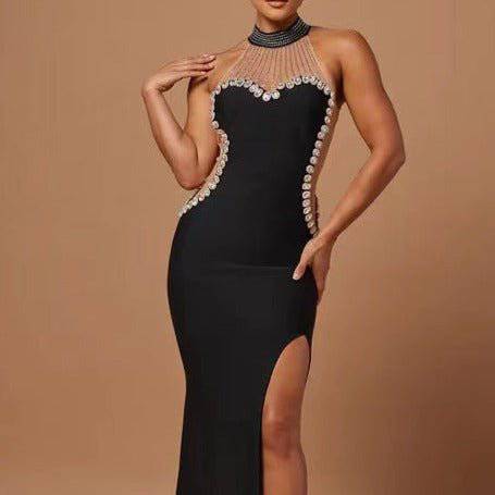 Becka Embellished Bandage Dress - Hot fashionista