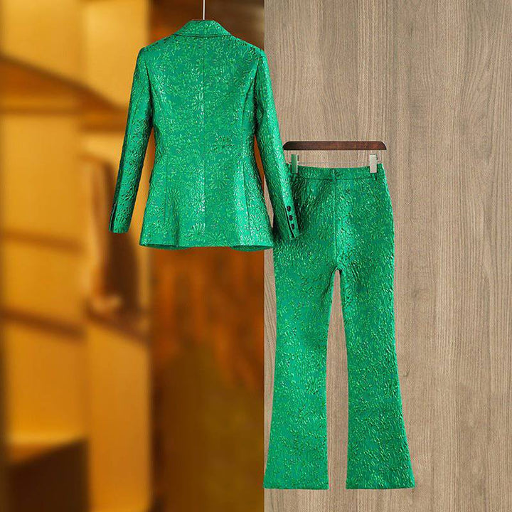 Dolly Vintage Embroidered Pant Suit - Hot fashionista