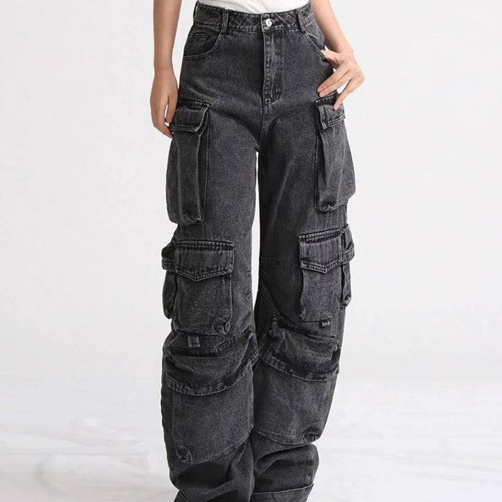 Alaya Pocket Detail Cargo Pants - Hot fashionista