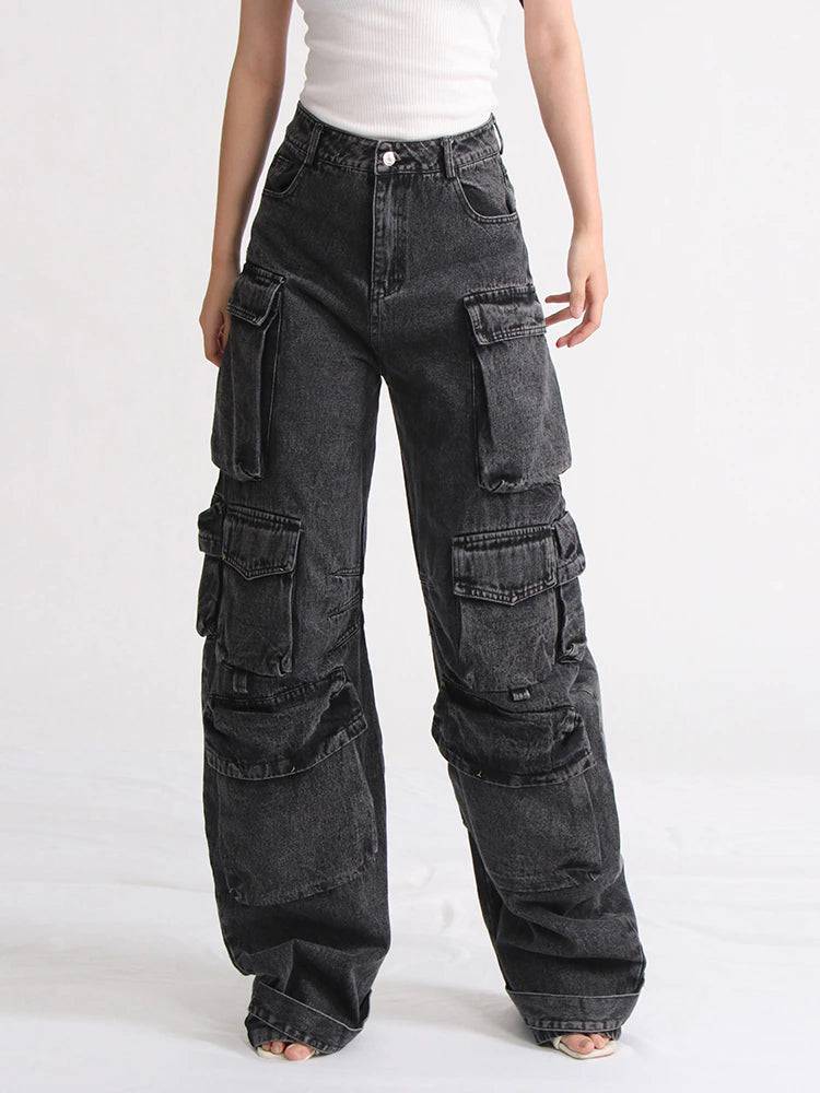 Alaya Pocket Detail Cargo Pants - Hot fashionista