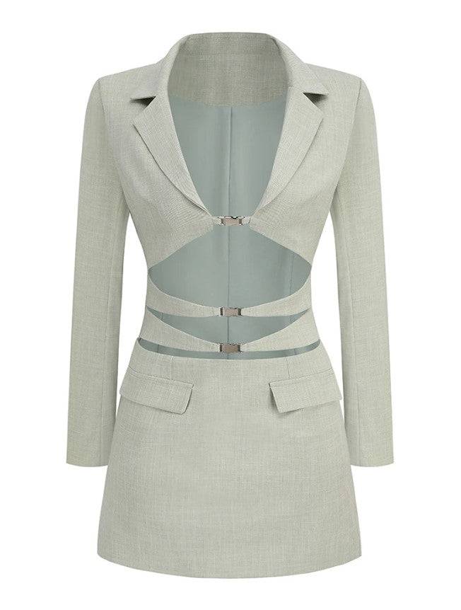 Kelsey Cut Out Blazer Dress - Hot fashionista