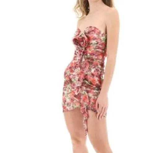 floral mini dress www.hotfashionista.com