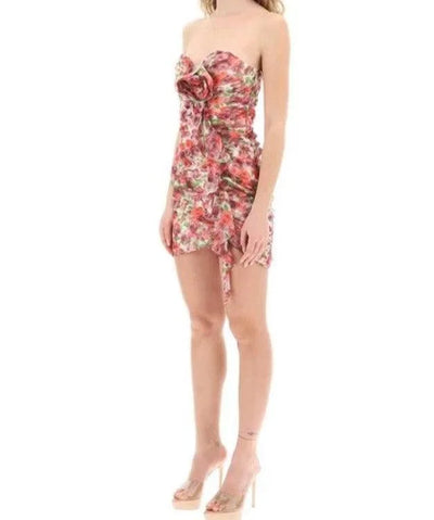 floral mini dress www.hotfashionista.com