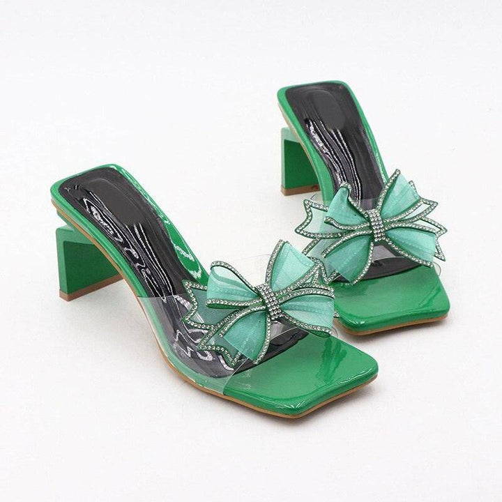 Etta Bowknot Open Toe High Heels Sandal - Hot fashionista