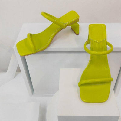 Harriet Solid Open Toe Sandal