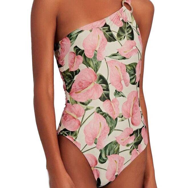 Kimberly Floral One Piece Swimsuit - Hot fashionista