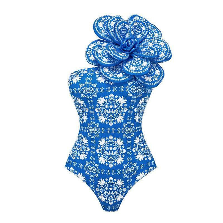 Ruby 3D Floral One Piece Swimsuit - Hot fashionista