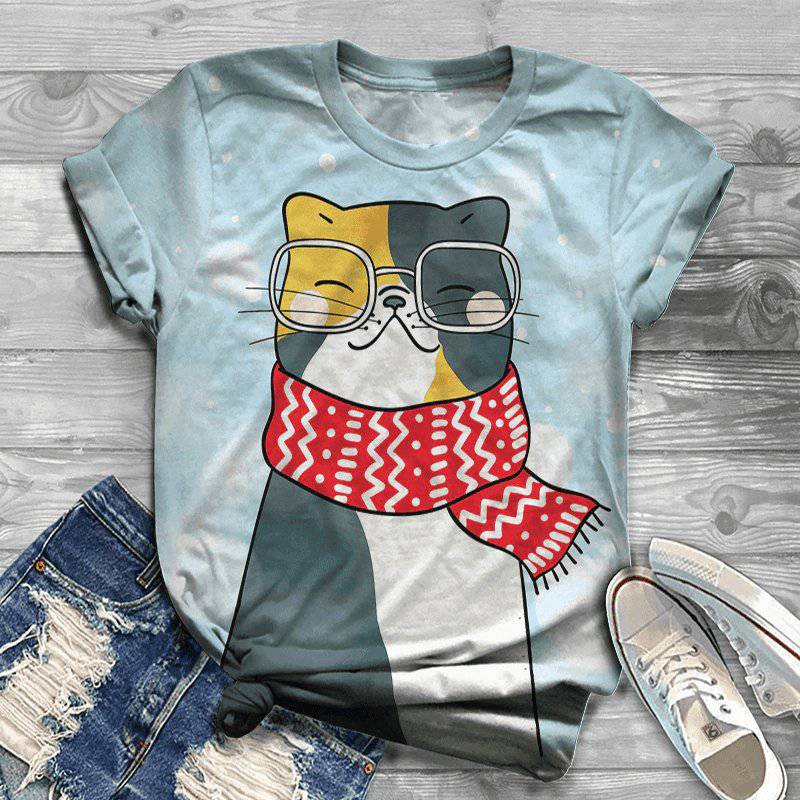 Camiseta de manga corta estampada Lany