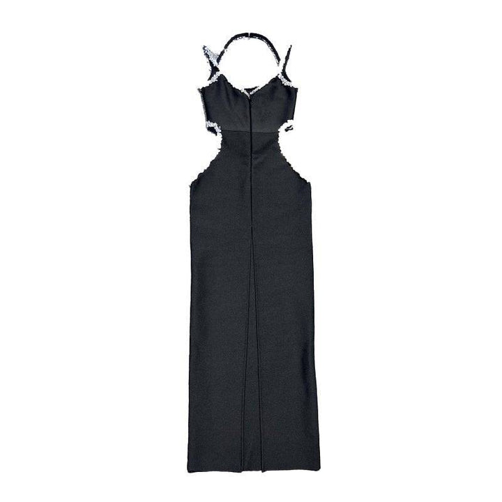 Georgina Crystal-Embellished Cut-Out Maxi Dress - Hot fashionista